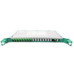 Bandeja Patch Panel RD + Splitter PLC 1x8 SC/APC
