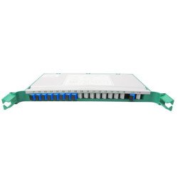 Bandeja Patch Panel RD + Splitter PLC 1x8 SC/UPC