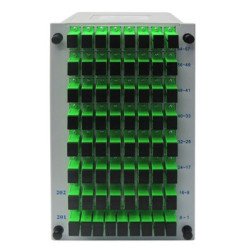 Cassette LG-64 Splitter 1x64 SC/APC  [completo] para caja FTTH