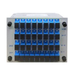 Cassette LG-32 Splitter 1x32 SC/UPC  [completo] para caja FTTH