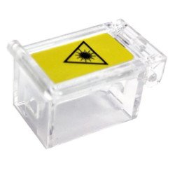 Protector Anti-Polvo para Adaptador Óptico- Color Transparente