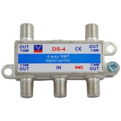 DS-4 SPLITTER DIGITAL 4 VIAS 5-1000 MHz