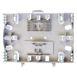 BANDEJA-9 + Soporte PLC..Tipo universal para diferentes cajas y armarios de F.O. (12 fusiones)