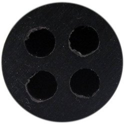 ADAPTADOR DE GOMA SALIDA 4 FIBRAS 5mm Ø para Caja TOF MULTI