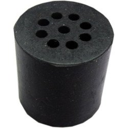 ADAPTADOR DE GOMA SALIDA 9 FIBRAS 3 mm Ø  para Torpedo FTTH-TOF-32SC-B