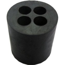 ADAPTADOR DE GOMA SALIDA 4 FIBRAS 7 mm Ø para Torpedo FTTH-TOF-32SC-B