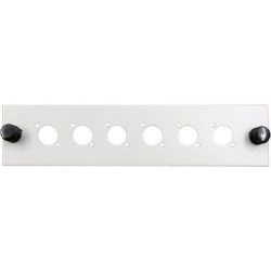 ADAPTADOR PATCH PANEL DE 6 PUERTOS FC o Empalmador (F) Coaxial 130x30mm