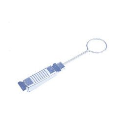 OP-DROP-SS304-1 - Pinza de Amarre para cable aéreo de Acometida F.O.    2~6mm Ø