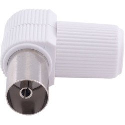 TV-H CODO CONECTOR CODO / TV HEMBRA "HQ"