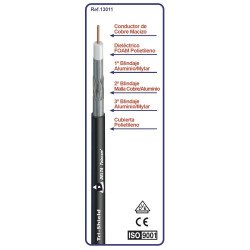 CABLE COAXIAL TIPO RG-11 (TRI-SHIELD)