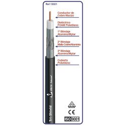 CABLE COAXIAL TIPO 500 (TRI SHIELD)