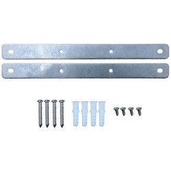 Soportes de pared de Acero Inoxidable 304 + tornillos + tacos. Accesorio TOF-MULTI-PLUS