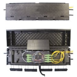 FTTH-TOF-16-SC   Caja FTTH Estanca de F.O. para 24 fusiones