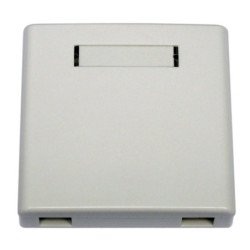 FTTH-I-1-A   Roseta óptica 1 puerto [incluye soporte anti-traccion]