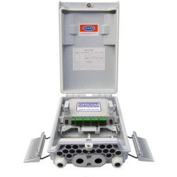 FTTH-PLUS-1 [PREMIUM]   Caja DistribuciÓn FTTH Ext. 16 puertos [ + MINI-Cassette 1x8 SC/APC ]