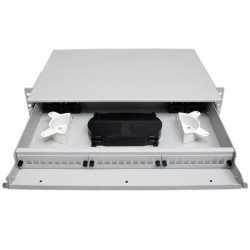 PPE-24-SC   Patch Panel Extraible para 24 Adap. Opt. Tipo SC