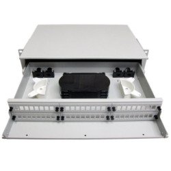 PPE-48-SC   Patch Panel Extraible para 48 Adap. Opt. Tipo SC