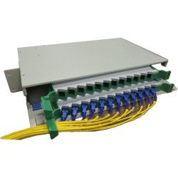 RACK DE DISTRIBUCION 19" (2U)     MOD. RD-24 SC NEW