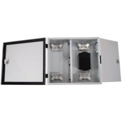 AFO-32   Armario Metálico con puerta interior para 32 Adapt. Ópt. SC/APC - Bisagras interiores