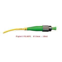 PIGTAIL (SM) 9/125  FC/APC  2 mm - 10 mt