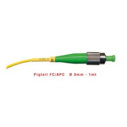PIGTAIL (SM) 9/125  FC/APC  3 mm - 1 mt