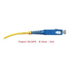 PIGTAIL (SM) 9/125  SC/UPC  2 mm - 2 mt