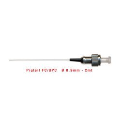 PIGTAIL (SM) 9/125  FC/UPC  0,9 mm - 2 mt