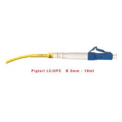 PIGTAIL (SM) 9/125  LC/UPC  3 mm - 10 mt