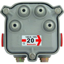 T4M-20 TAP MULTIMEDIA 4 VIAS 20 dB