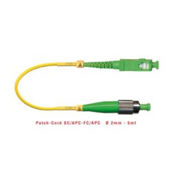 PATCH CORD (SM)   SC/APC-FC/APC   2 mm - 5 mt