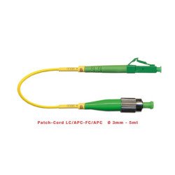 PATCH CORD (SM)   LC/APC-FC/APC   3 mm - 5 mt