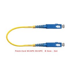 PATCH CORD (SM)   SC/UPC-SC/UPC   2 mm - 3 mt