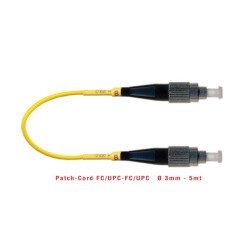 PATCH CORD (SM)   FC/UPC-FC/UPC   3 mm - 5 mt