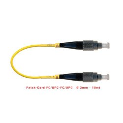 PATCH CORD (SM)   FC/UPC-FC/UPC   3 mm - 10 mt